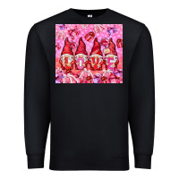 Black Love gnomies with gift boxes tumbler Premium Sweatshirt - HowdyJamesFarm