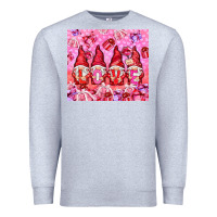 Heather Grey Love gnomies with gift boxes tumbler Premium Sweatshirt - HowdyJamesFarm