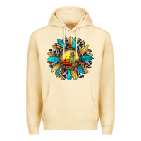 Pina Colada sunset sunflower Premium Hoodie - JahusDesignShop