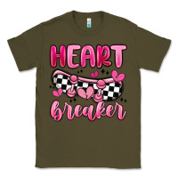 Army Green heart breaker Classic Tee - MaliasSmallBusiness