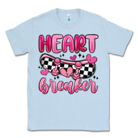 Dusty Blue heart breaker Classic Tee - MaliasSmallBusiness