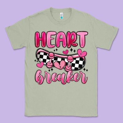 Heart Breaker Classic Tee Designed By Maliassmallbusiness