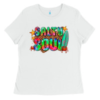White salty soul Ladies Tee - AdoDesignShop