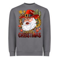 Storm Cowboy Christmas Santa Heavyweight Sweatshirt - BundleAndBundleShop