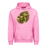 Fuchsia Pink camouflage and leopard patch  5 Urban Hoodie - BundleAndBundleShop