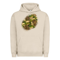 Pigment French Oak camouflage and leopard patch  5 Urban Hoodie - BundleAndBundleShop