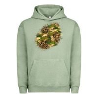 Pigment Oil Green camouflage and leopard patch  5 Urban Hoodie - BundleAndBundleShop