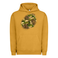 Pigment Peanut Butter camouflage and leopard patch  5 Urban Hoodie - BundleAndBundleShop