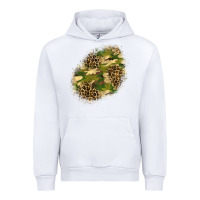 White camouflage and leopard patch  5 Urban Hoodie - BundleAndBundleShop