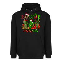 Black howdy christmas with cactusses Heavyweight Hoodie - CowGirlArtShop