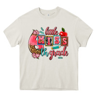 Cream little miss 6 th grade Heavy Core Tee - AdoDesignShop
