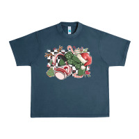 Midnight Navy gamer christmas game controller Urban Heavy Tee - MaliasSmallBusiness