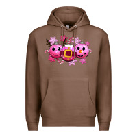 Chestnut pink christmas Premium Hoodie - CowGirlArtShop
