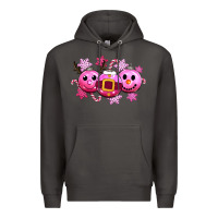 Smoke pink christmas Premium Hoodie - CowGirlArtShop