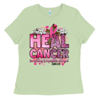 Matcha heal cancer for nothing is impossible with god luk Ladies Tee - Artiststas
