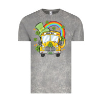 Cloud Rock st. patrick's day school bus Vintage Tee - MaliasSmallBusiness