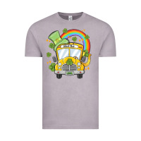Vintage Zinc st. patrick's day school bus Vintage Tee - MaliasSmallBusiness