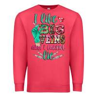 Cardinal i like big veins and i cannot lie Premium Sweatshirt - CowGirlArtShop