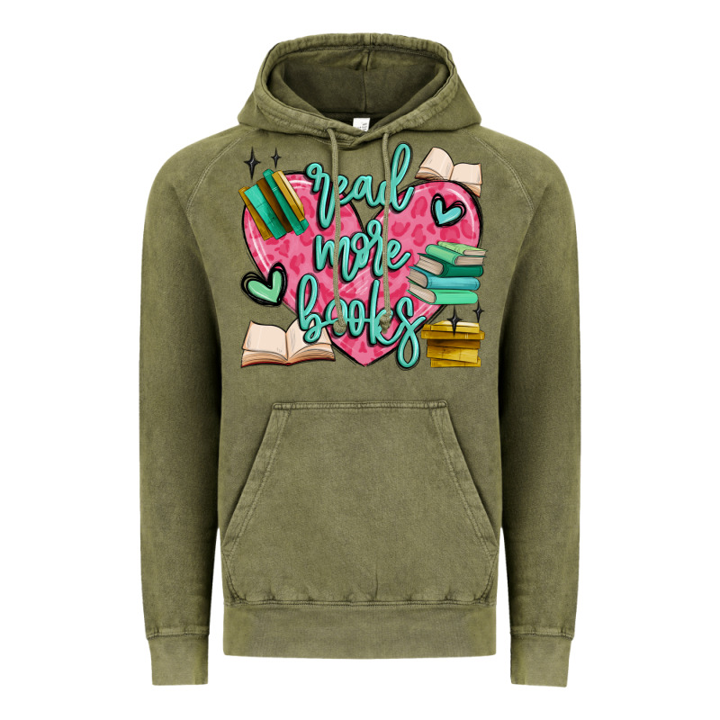 Read More Books Vintage Hoodie by MaliasSmallBusiness | Teevron