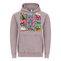 Vintage Zinc read more books Vintage Hoodie - MaliasSmallBusiness