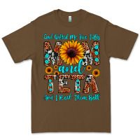 Cacao god gifted me two titles mom and teta and i rock t Premium Tee - JahusDesignShop