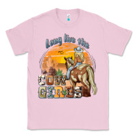 Bubblegum Pink long live the cowgirls Classic Tee - NancyCooperArtShop