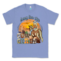 Colony Blue long live the cowgirls Classic Tee - NancyCooperArtShop