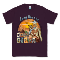 Plum long live the cowgirls Classic Tee - NancyCooperArtShop
