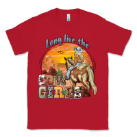 Red long live the cowgirls Classic Tee - NancyCooperArtShop