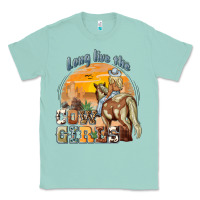 Seafoam long live the cowgirls Classic Tee - NancyCooperArtShop