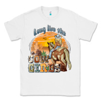 White long live the cowgirls Classic Tee - NancyCooperArtShop