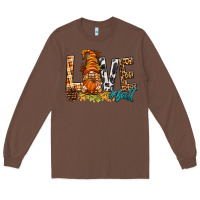 Chestnut Love Fall Gnome Long Sleeve Tee - BundleAndBundleShop