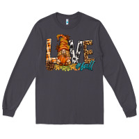 Smoke Love Fall Gnome Long Sleeve Tee - BundleAndBundleShop