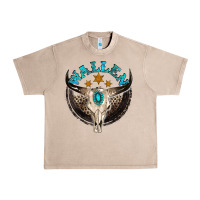 French Oak wallen with bull skull Urban Heavy Tee - NancyCooperArtShop