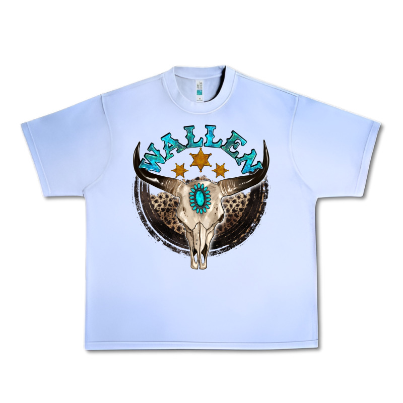 Wallen With Bull Skull Urban Heavy Tee by NancyCooperArtShop | Teevron