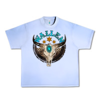 Grape Ice wallen with bull skull Urban Heavy Tee - NancyCooperArtShop