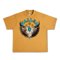 Peanut Butter wallen with bull skull Urban Heavy Tee - NancyCooperArtShop