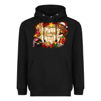 Black merry and bright Heavyweight Hoodie - CowGirlArtShop