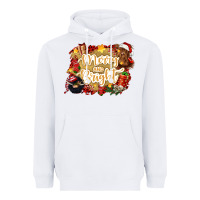 White merry and bright Heavyweight Hoodie - CowGirlArtShop