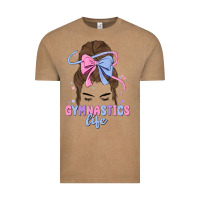 Vintage Coffee gymnastics life Vintage Tee - MaliasSmallBusiness
