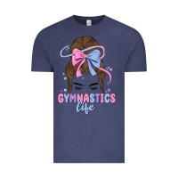 Vintage Denim gymnastics life Vintage Tee - MaliasSmallBusiness