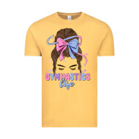 Vintage Mustard gymnastics life Vintage Tee - MaliasSmallBusiness