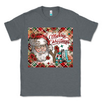 Charcoal Heather merry christmas y'all Classic Tee - CowhideDigitalArt