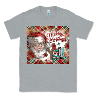 Heather Grey merry christmas y'all Classic Tee - CowhideDigitalArt