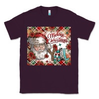 Plum merry christmas y'all Classic Tee - CowhideDigitalArt