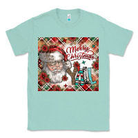 Seafoam merry christmas y'all Classic Tee - CowhideDigitalArt