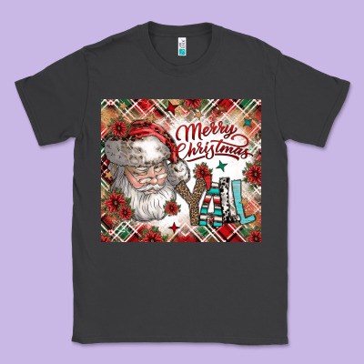 Merry Christmas Y'all Classic Tee Designed By Cowhidedigitalart