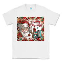 White merry christmas y'all Classic Tee - CowhideDigitalArt