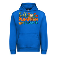 Cobalt hello pumpkin season Urban Hoodie - BundleAndBundleShop