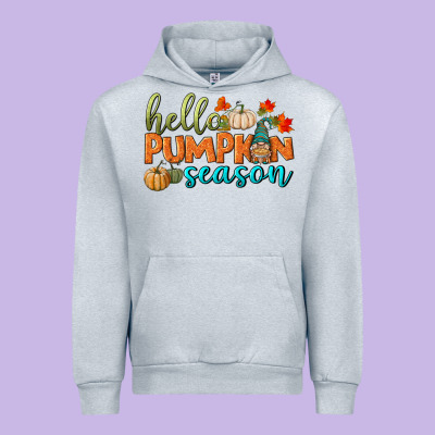 Hello Pumpkin Season Urban Hoodie Designed By Bundleandbundleshop